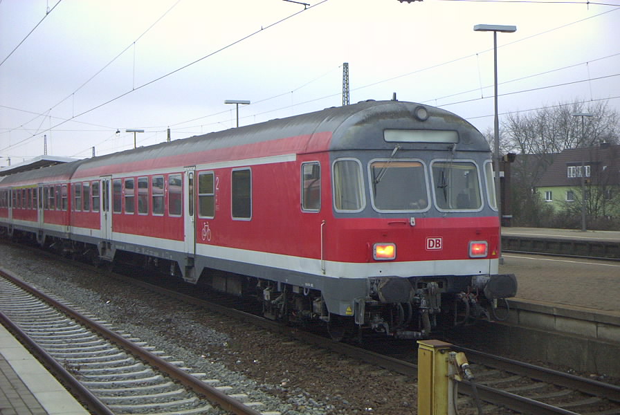 A model train