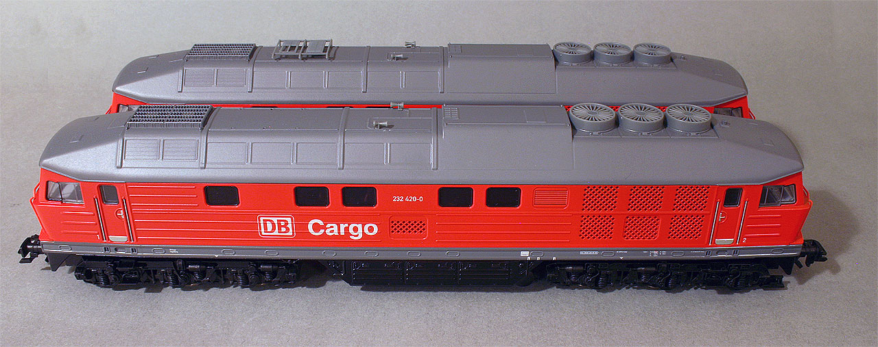 A model train