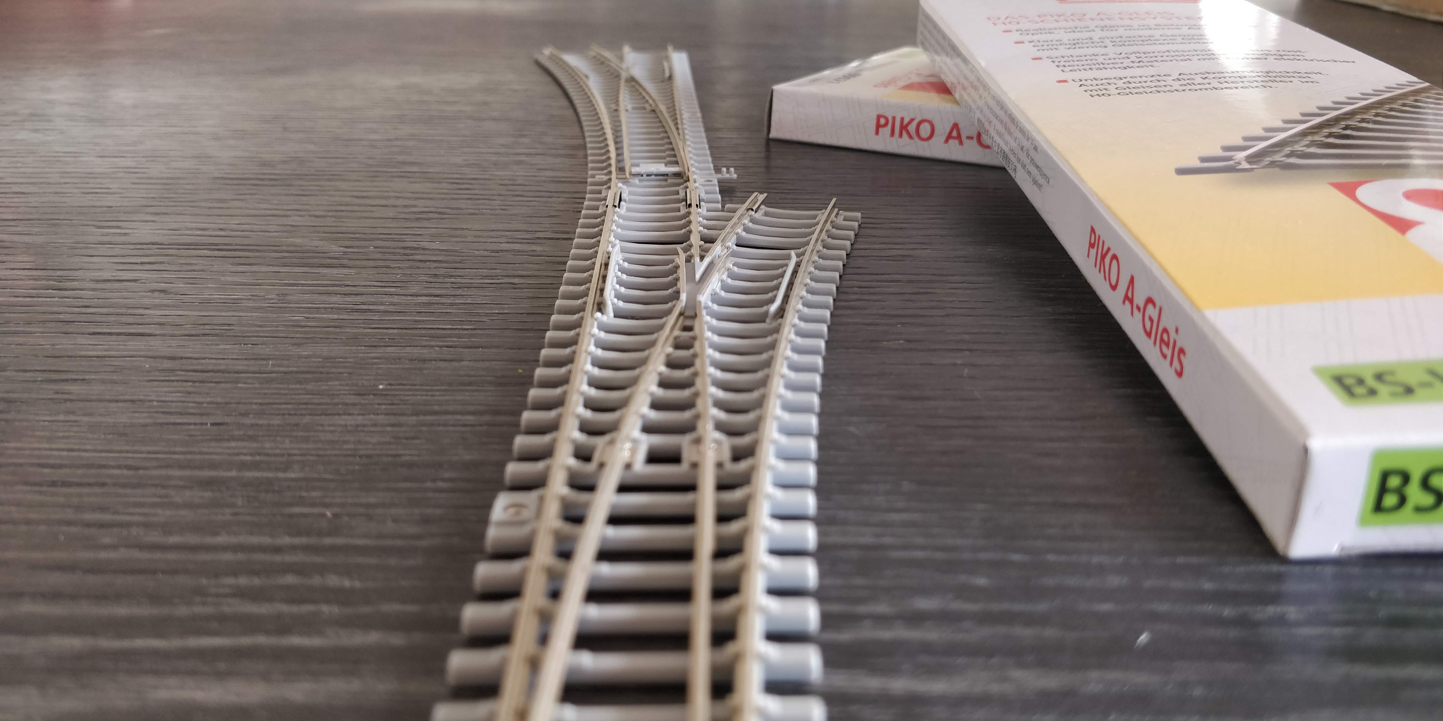 A model train
