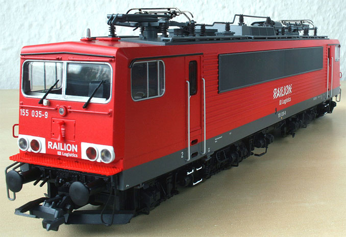 A model train