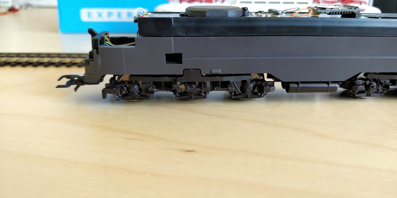 A model train