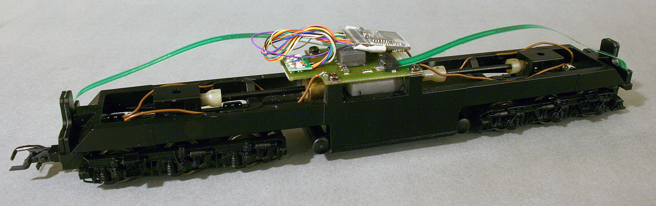 A model train