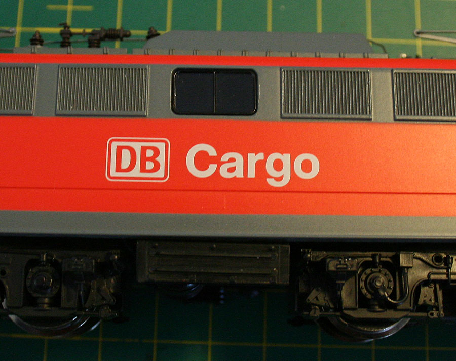 A model train