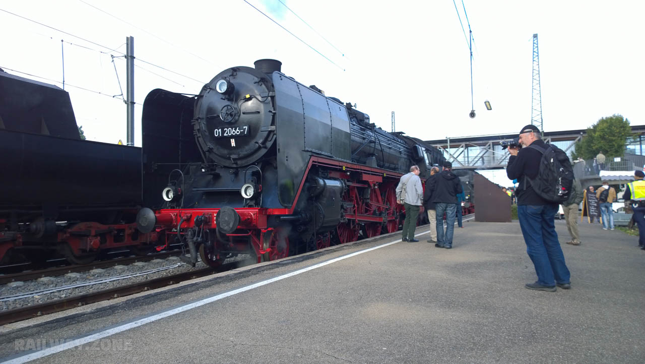 A model train