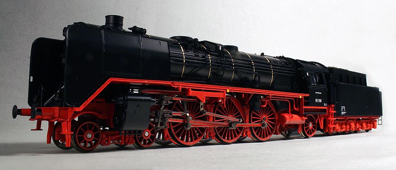 A model train