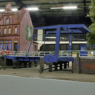 A model train