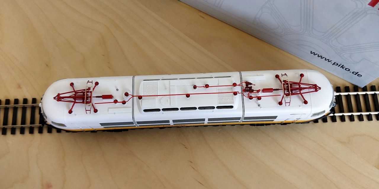 A model train