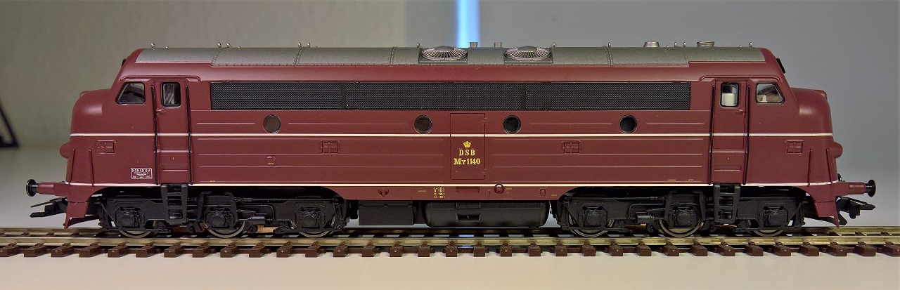 A model train