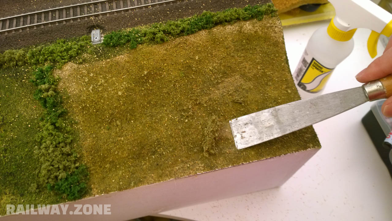 A model train