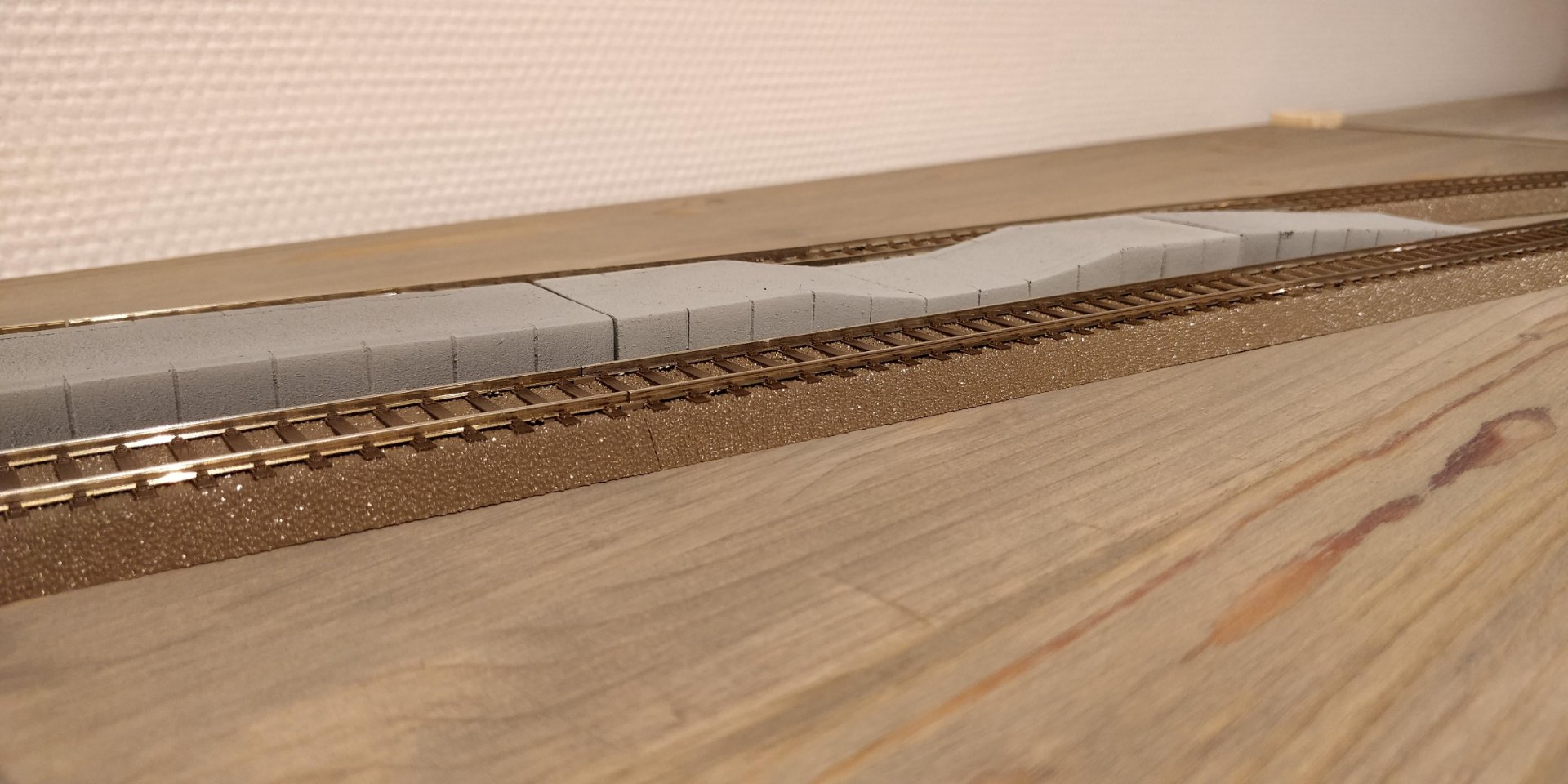 A model train