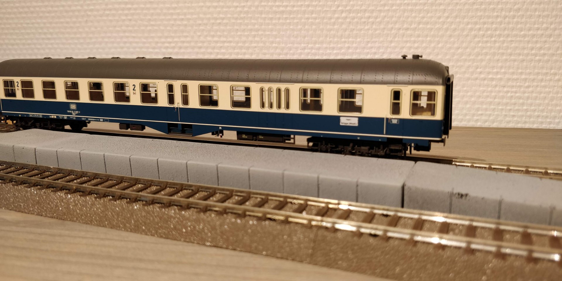 A model train