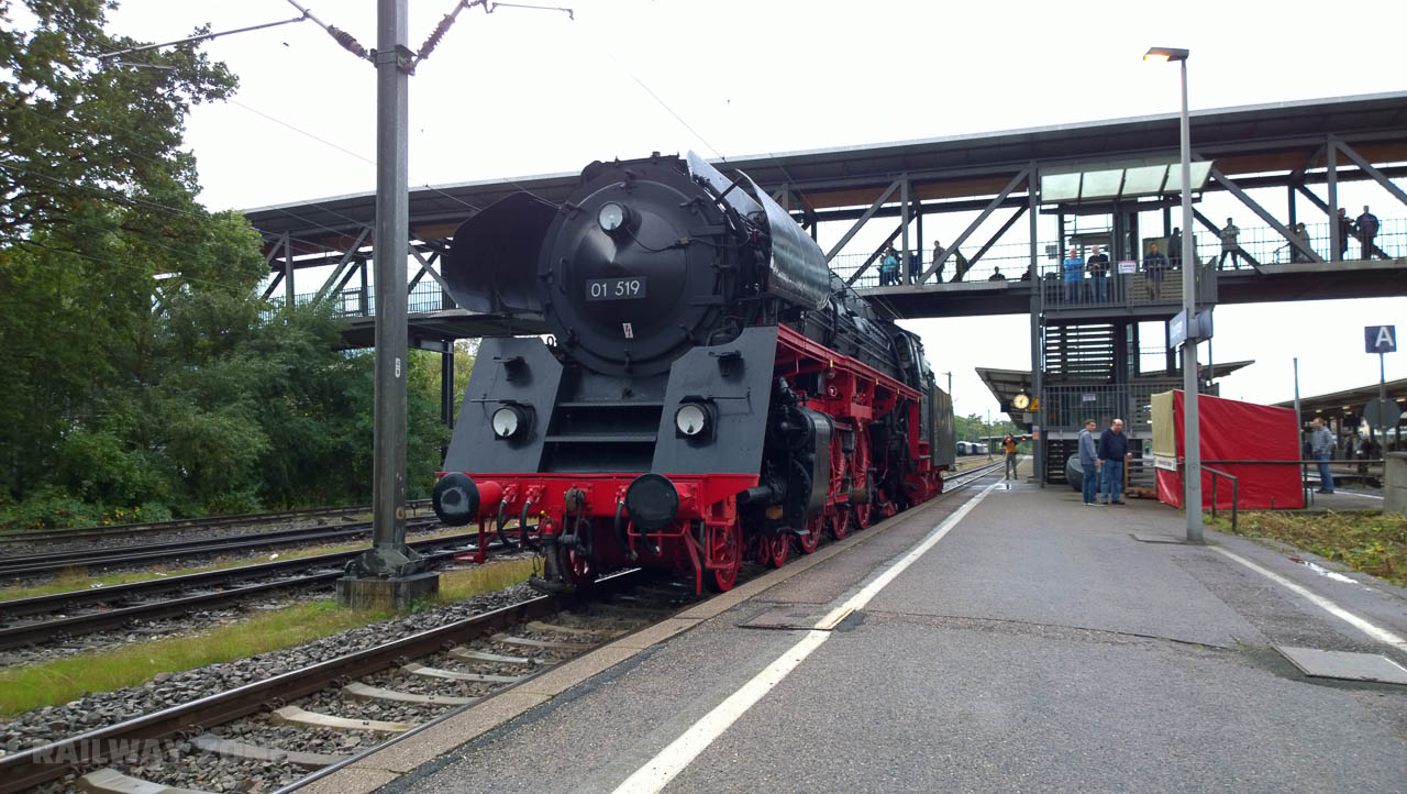 A model train