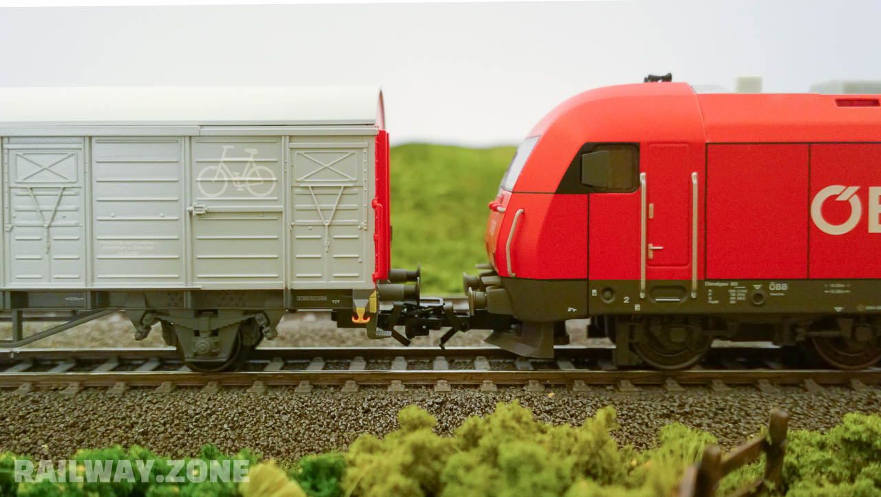 A model train