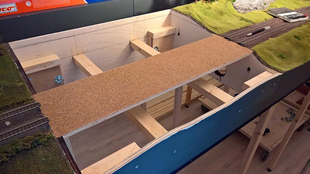 A model train