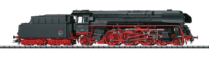 A model train