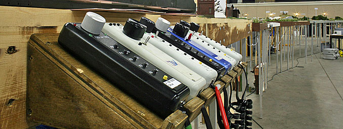 A model train