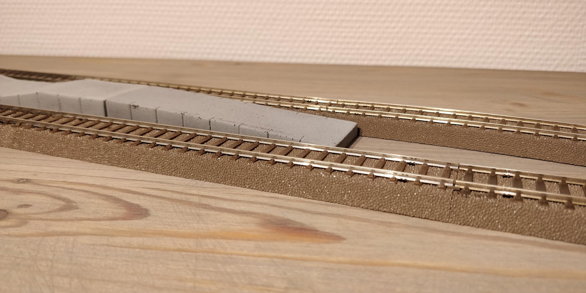 A model train