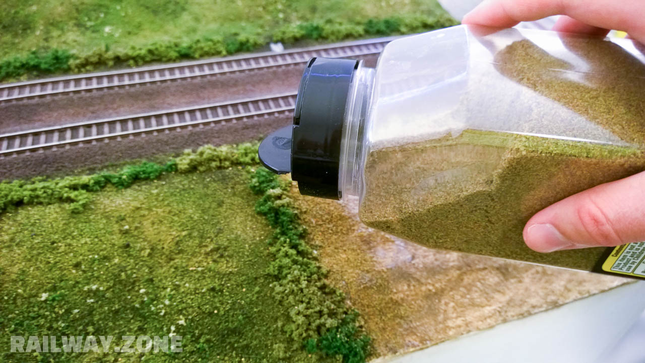 A model train