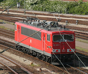 A model train