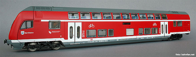 A model train