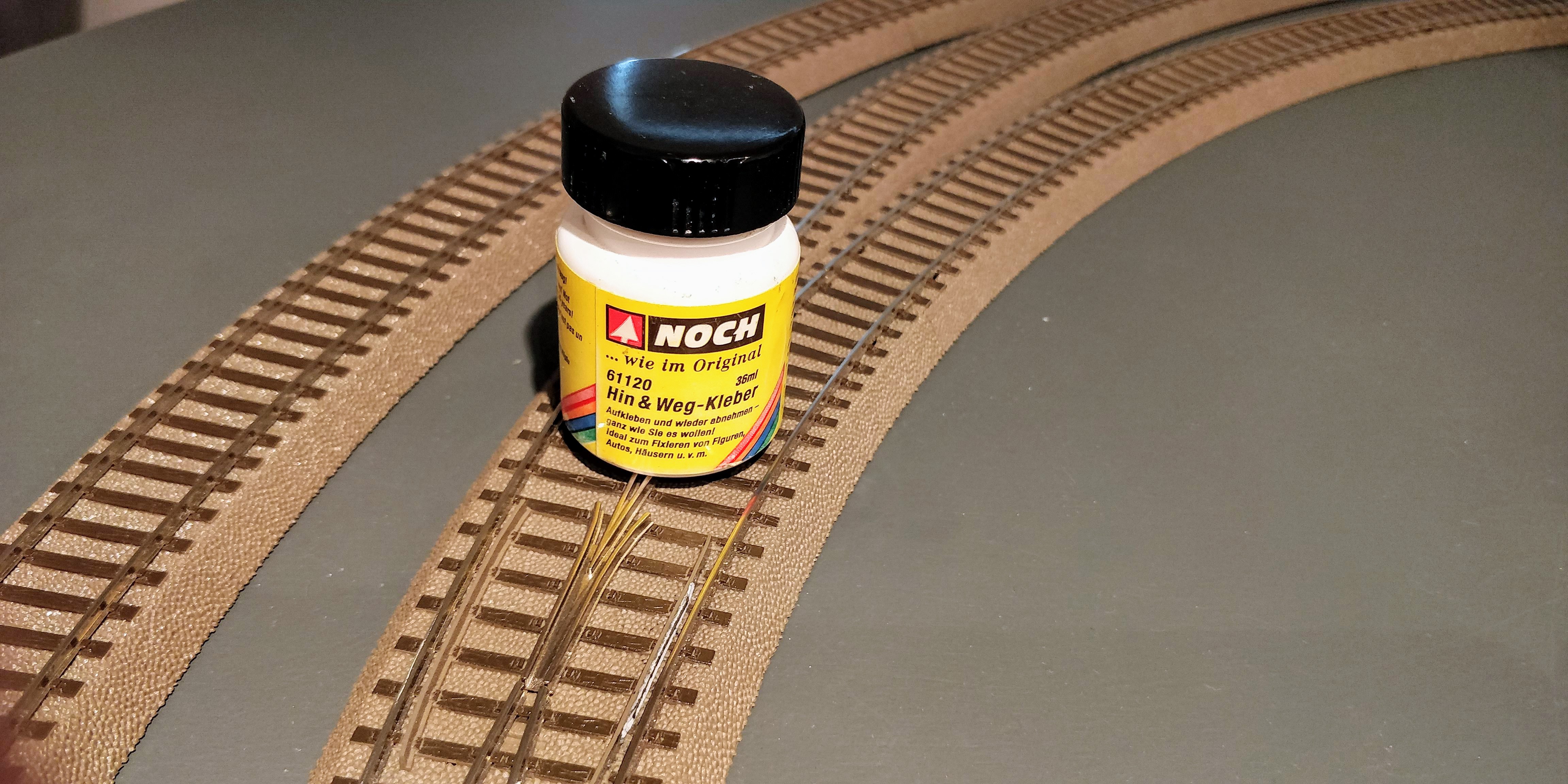 A model train