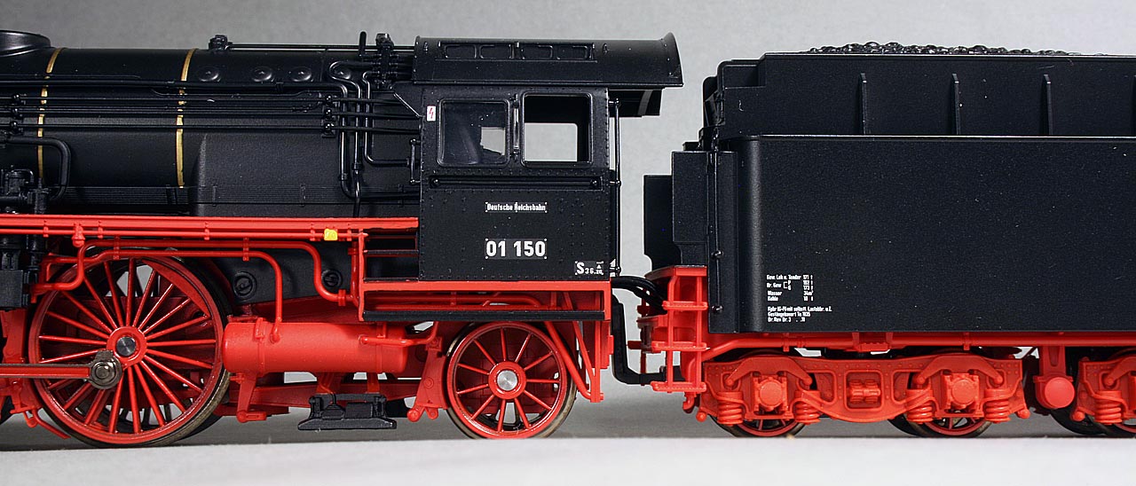A model train