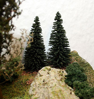 A model train