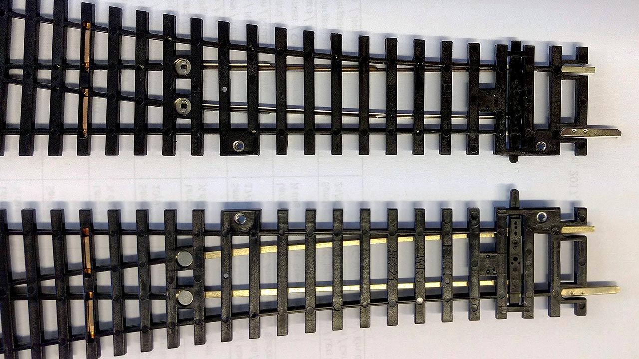 A model train
