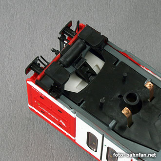 A model train