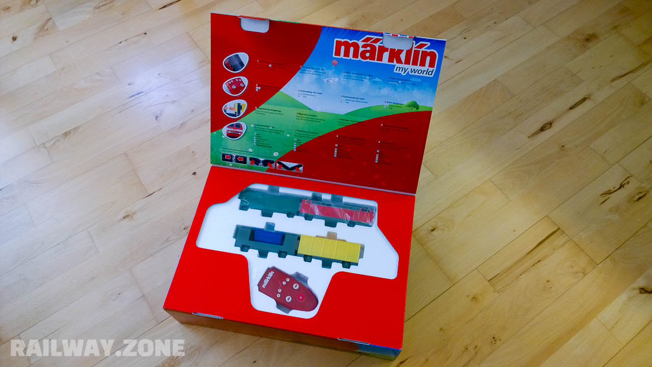 A model train
