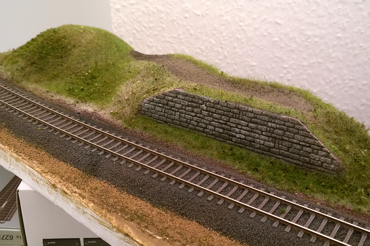 A model train