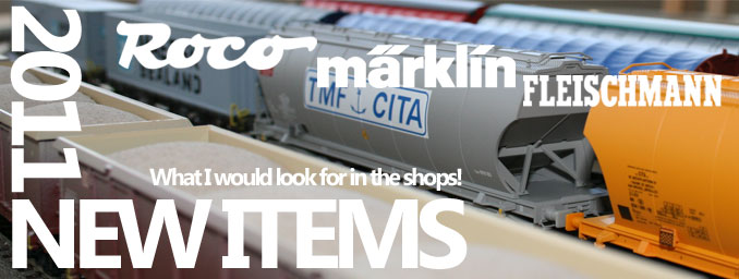 A model train