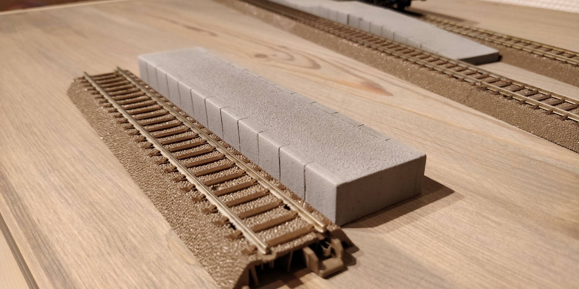 A model train