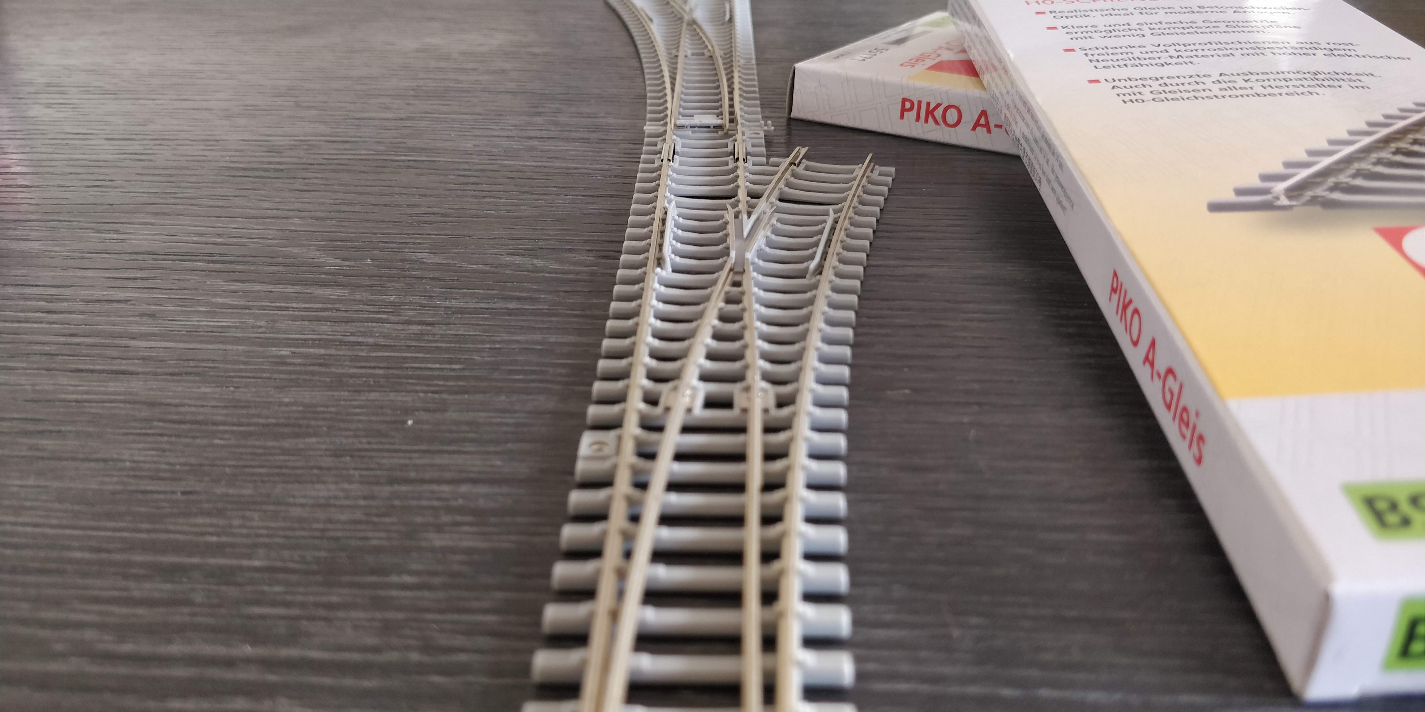 A model train