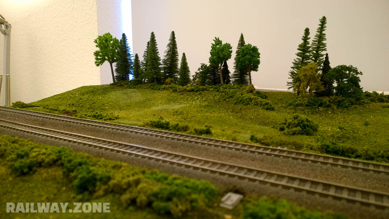 A model train