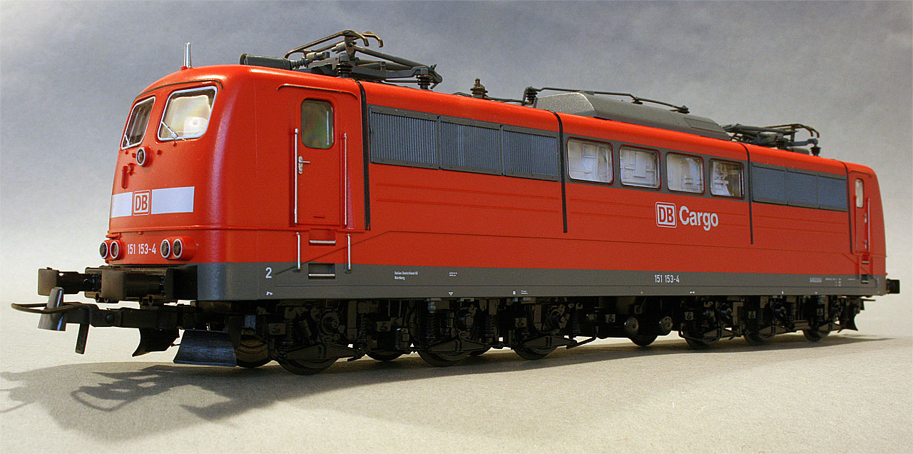 A model train