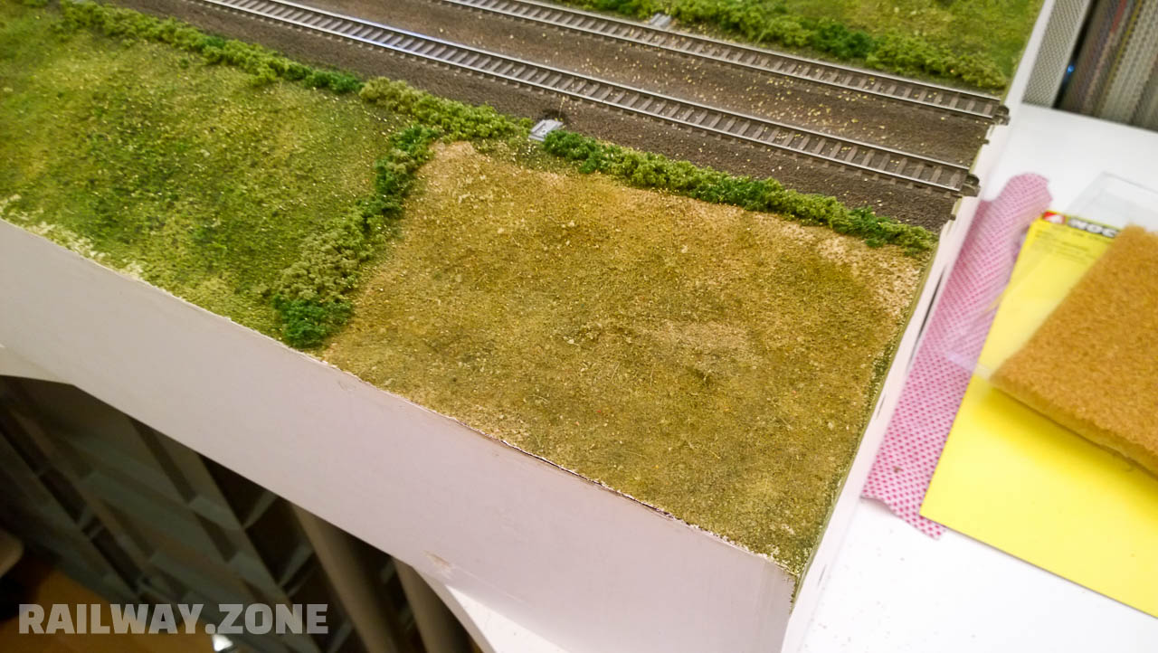 A model train