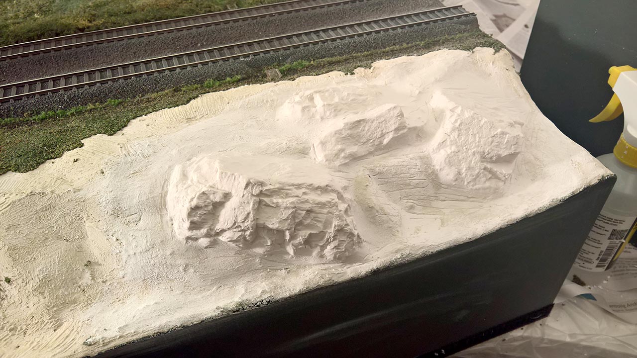 A model train