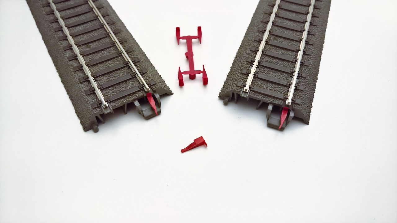 A model train
