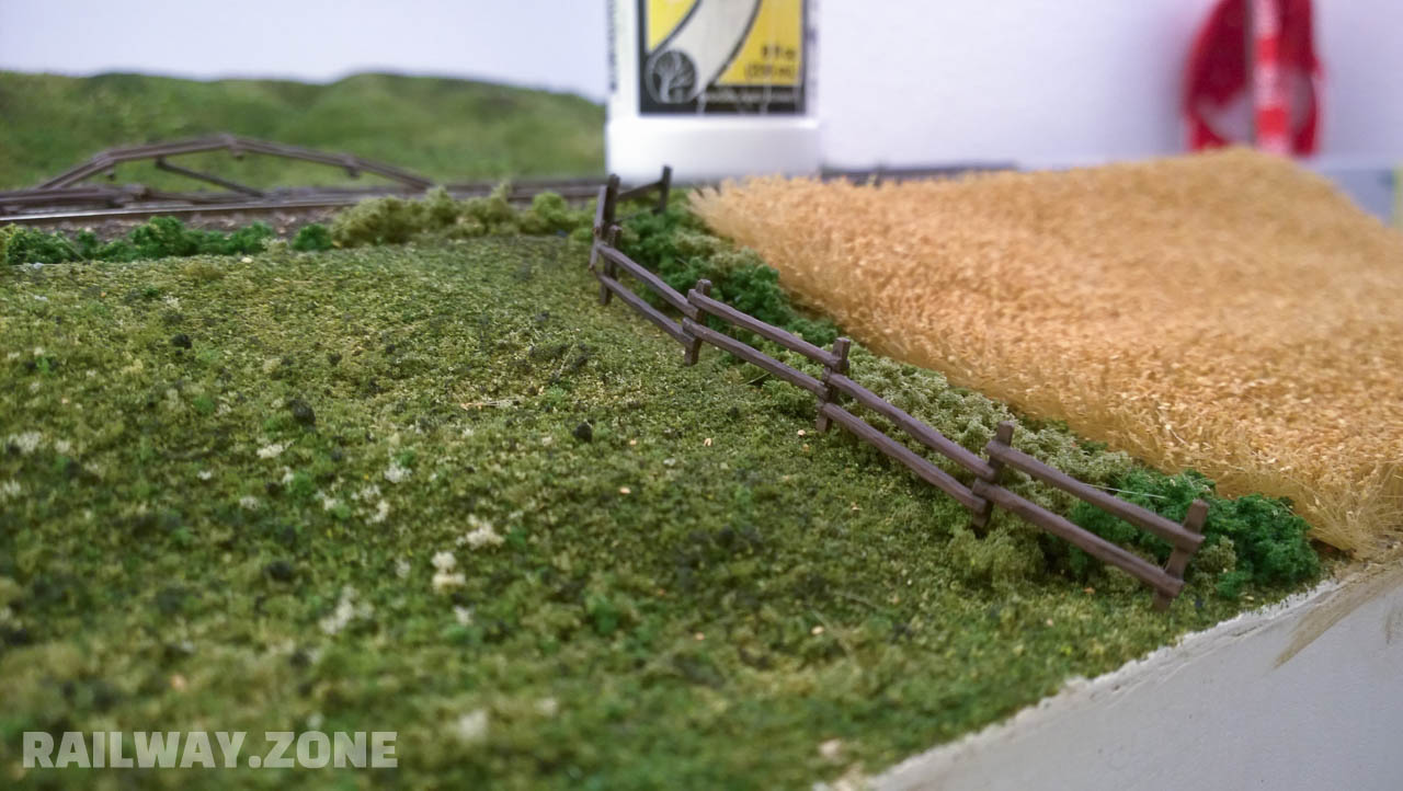 A model train