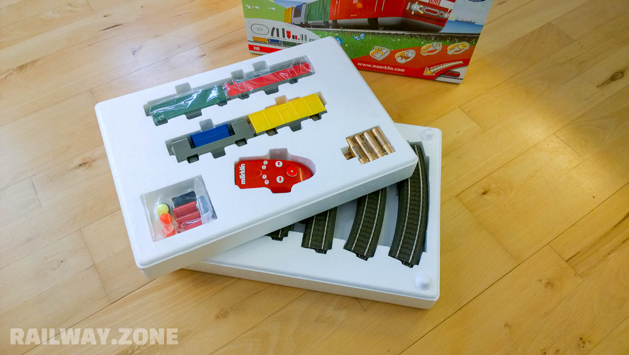 A model train