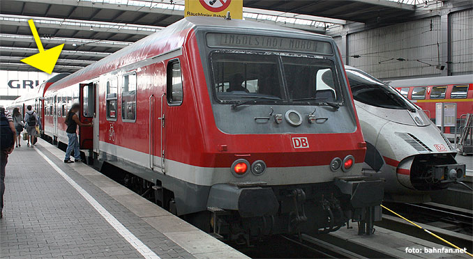 A model train