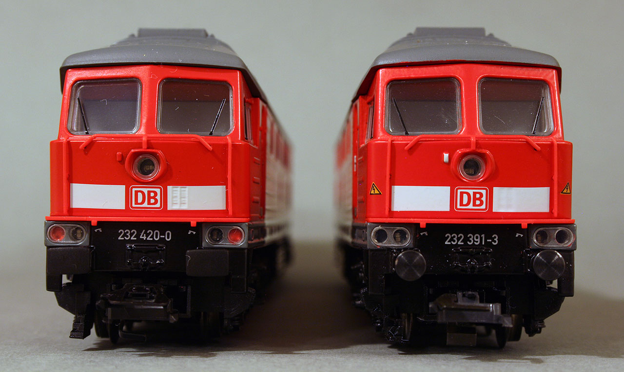 A model train