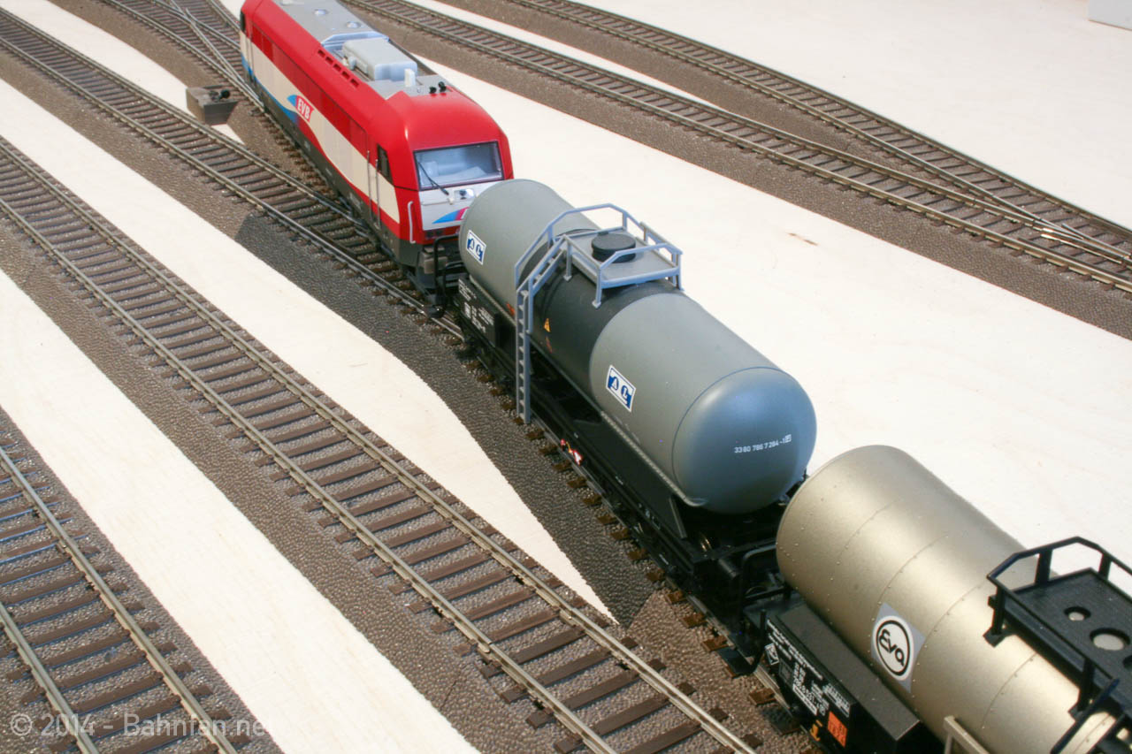 A model train