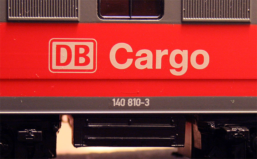 A model train