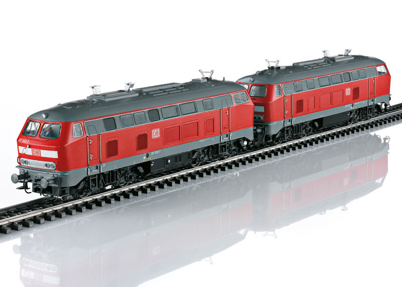 A model train