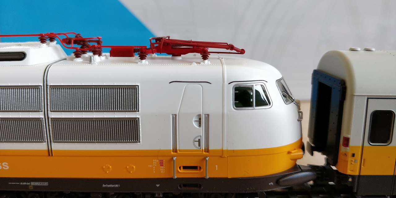A model train