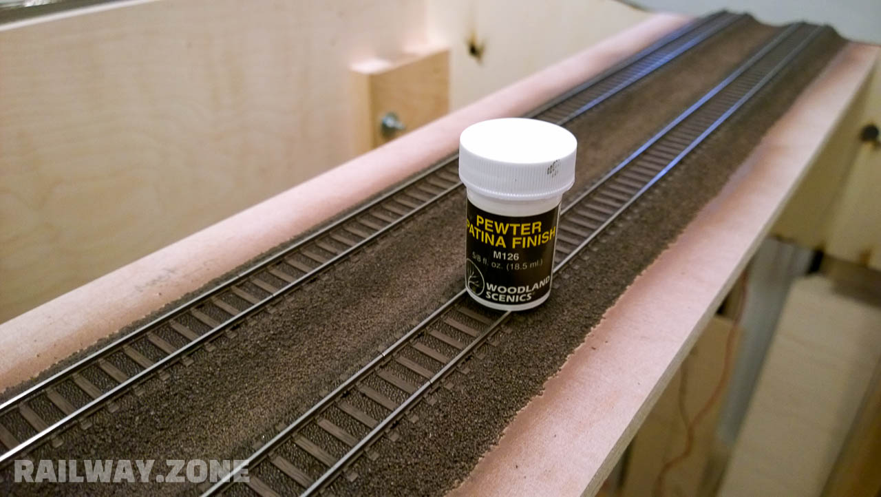 A model train