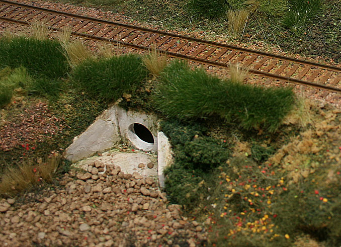 A model train