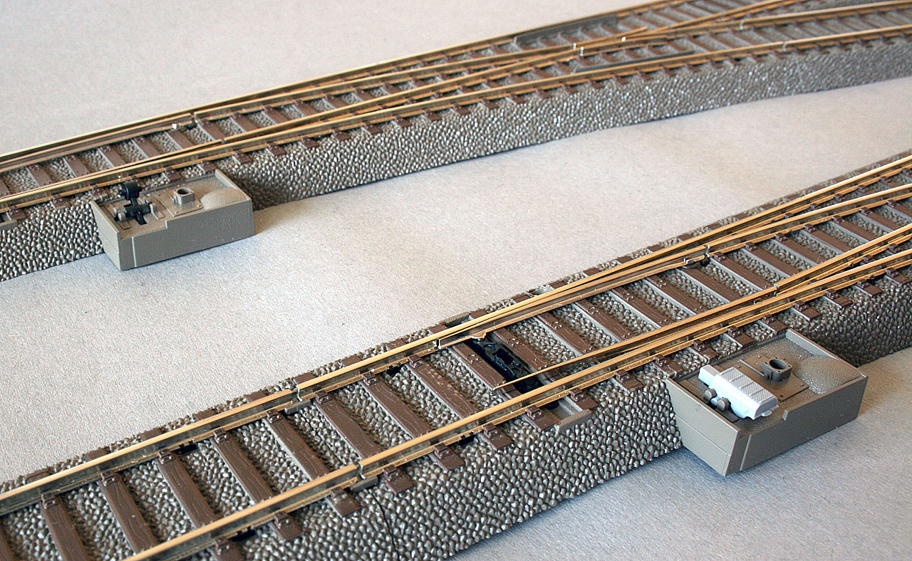 A model train